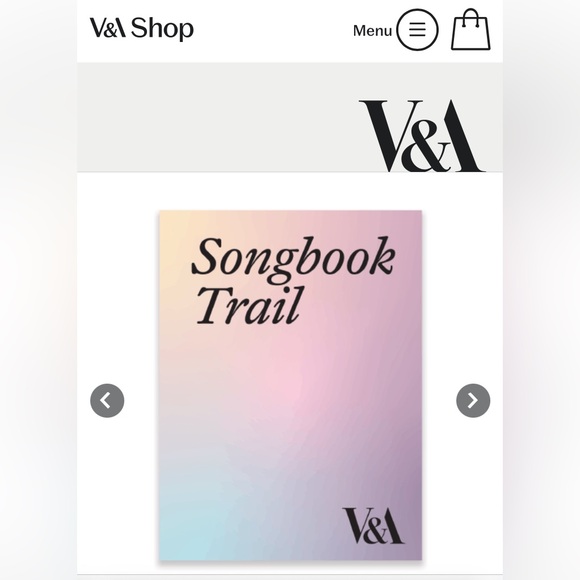 Taylor Swift Eras Tour V&A Museum London Songbook Trail 8 Postcard ‘Concertina’ - Picture 2 of 9